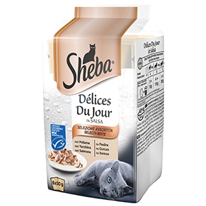 SHEBA DELICE 6X50 G SELEZIONE ASSORTITA