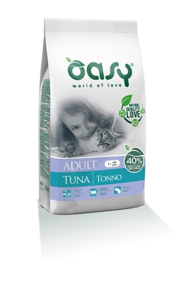 DRY CAT SUPERIOR ADULT STERILIZED TONNO GR.300 OASY