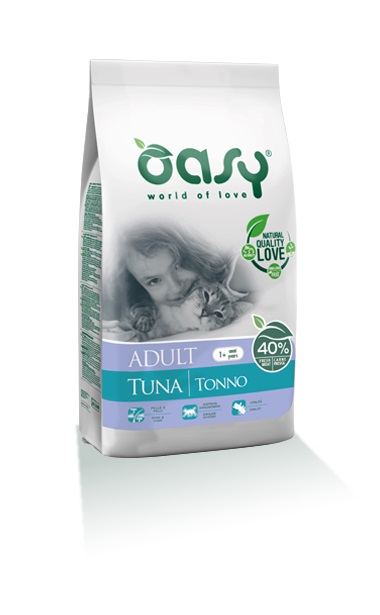 DRY CAT SUPERIOR ADULT STERILIZED TONNO GR.300 OASY