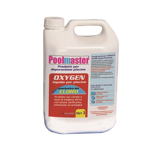 OSSIGENO ATTIVO LIQUIDO PER PISCINE LT.3