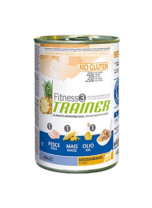 NO GLUTEN MED/MAXI G 400 PESCE TRAINER FITNESS 3