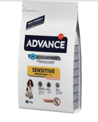 M/M SENSITIVE SALMONE E RISO KG.3 ADVANCE