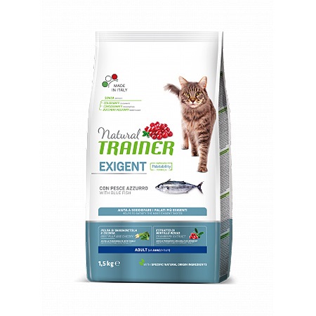 EXIGENT CAT KG 1,5 PESCE AZZURRO NATURAL TRAINER