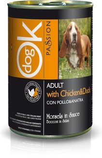 OK DOG ADULT G 1250 POLLO E ANATRA