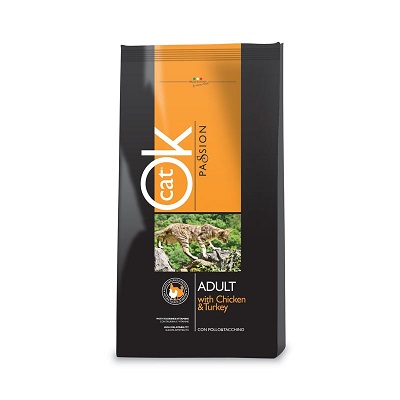 OK CAT PASSION KG 1,5 POLLO E TACCHNO