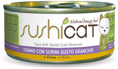SUSHICAT G 70 TONNO+ SURIMI CREMA
