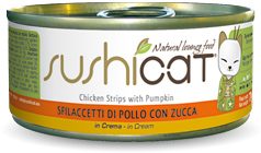 SUSHICAT G 70 POLLO CON ZUCCA IN CREMA