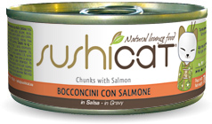 SUSHICAT G 70 BOCCONCINI CON SALMONE