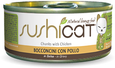 SUSHICAT G 70 BOCCONCINI CON POLLO