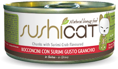 SUSHICAT G 70 BOCCONCINI CON SURIMI