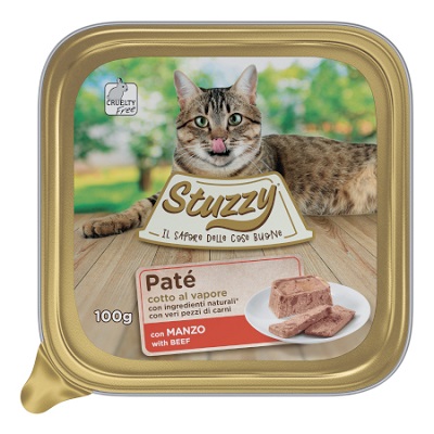 CAT PATE' MANZO GR 100  STUZZY