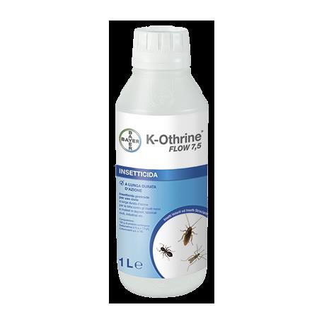 INSETTICIDA CONTRO INSETTI VOLANTI E STRISCIANTI K-OTHRINE FLOW 7.5 litri 1