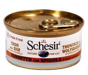 CAT TONNO CON SPIGOLA IN SALSA GR 70 SHESIR