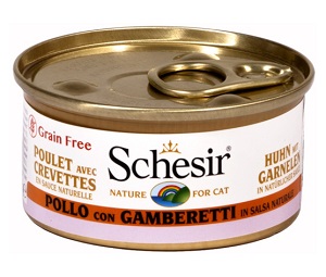 CAT POLLO CON GAMBERI IN SALSA GR 70 SHESIR