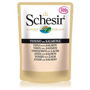 SOFT CAT BUSTE G 100 TONNETTO CON SALMONE SCHESIR