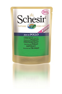 SHESIR SOFT CAT BUSTE G 100 KITTEN FILETTI DI POLLO