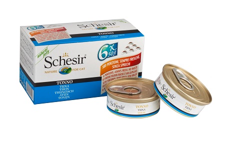 SHESIR CAT MULTIPACK 6X50 G TONNO
