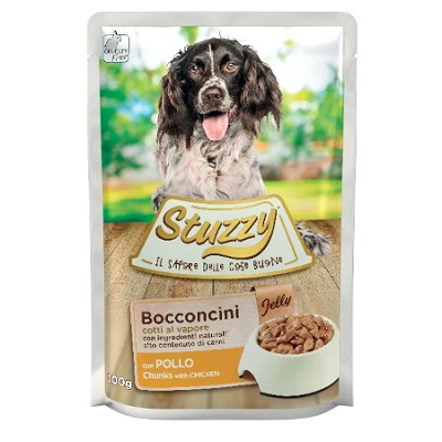 DOG BOCCONCINI CON POLLO JELLY BUSTINA GR 100 STUZZY