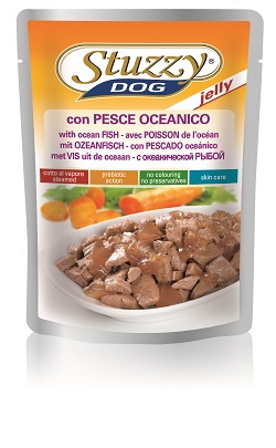 DOG SFILACCETTI CON PIU' PESCE BIANCO BUSTINA GR 100 STUZZY