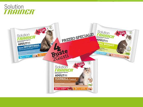FLOW PACK INTESTINAL 2 POLLO +2 FISH GR 85 NATURAL TRAINER