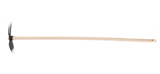 ZAPPA A CUORE BIDENTE GR.500 CON MANICO STOCKER