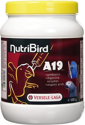 NUTRIBIRD A19  GR.800 PAPPA IMBECCO ARA