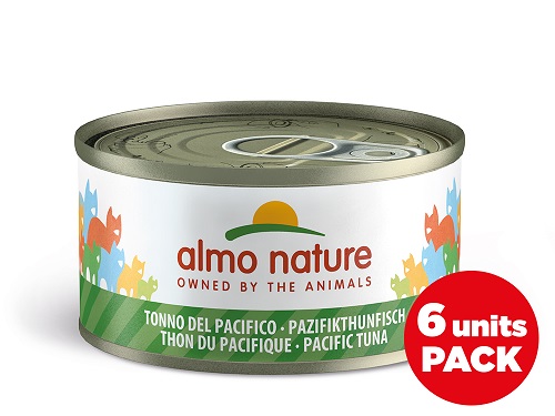 NATURAL CATS 6X70 g TONNO PACIFICO ALMO NATURE