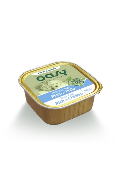 WET DOG DELIZIOSO PATE' PUPPY POLLO VASCH 150 GR OASY