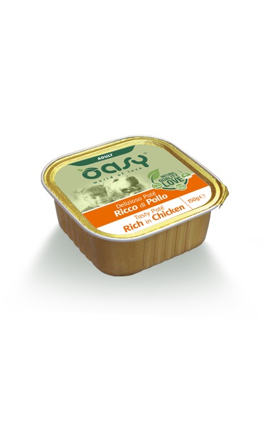 WET DOG DELIZIOSO PATE ADULT POLLO VASCH 150 GR OASY