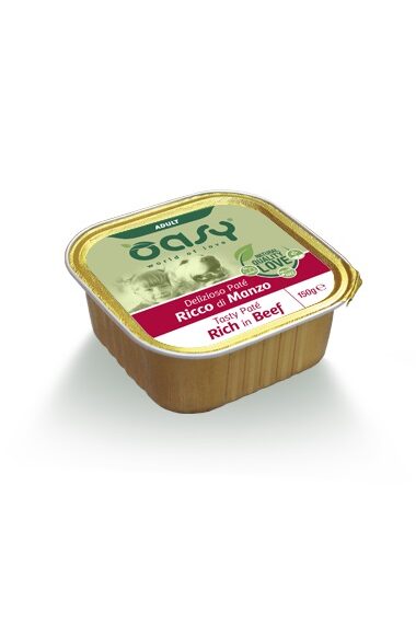 WET DOG DELIZIOSO PATE' ADULT MANZO 150 GR OASY