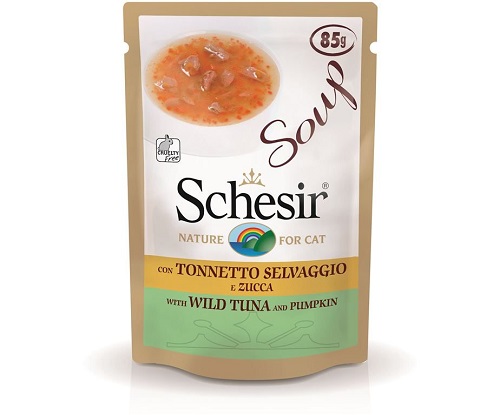 CAT SOUP TONNO ZUCCA BUSTA GR.85 SCHESIR