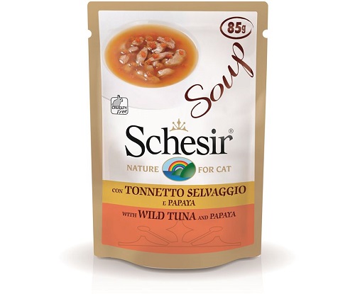 CAT SOUP TONNO PAPAYA GR.85 BUSTA SCHESIR