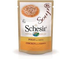 CAT SOUP POLLO ZUCCA GR.85 BUSTA SCHESIR