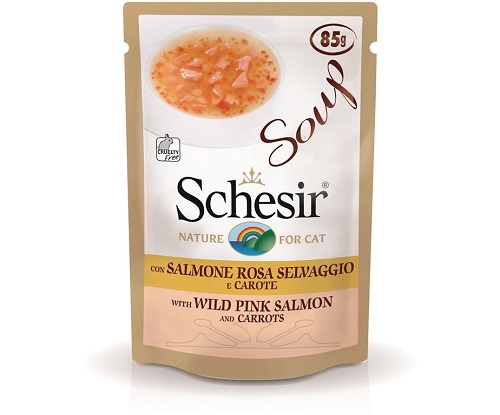 CAT SOUP SALMONE ROSA GR.85 BUSTA SCHESIR