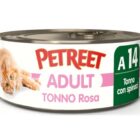A14 CAT ADULT TONNO ROSA CON SPINACI GR 70 PETREET