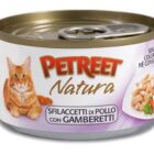 A22 CAT ADULT  SFILACCETTI POLLO CON GAMBERETTI GR 70 PETREET