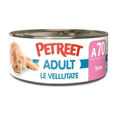 A70 CAT ADULT VELLUTATE TONNO GR 70 PETREET
