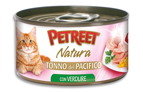 A51 CAT ADULT TONNO DEL PACIFICO CON VERDURE GR 70 PETREET