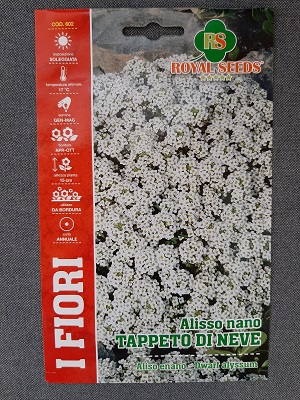 BUSTA FIORI ALISSO NANO BIANCANEVE RS