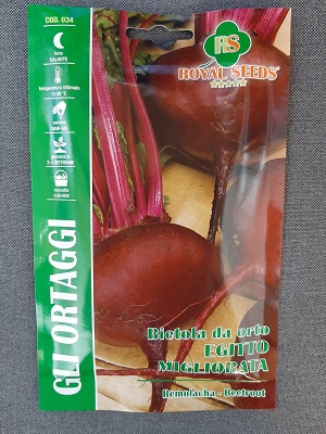 BUSTA ORTO BIETOLA EGITTO MIGLIORATA RS