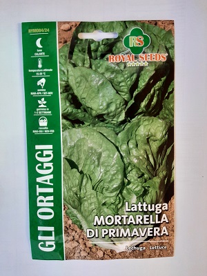 BUSTA ORTO LATTUGA MORTARELLA DI PRIMAVERA RS