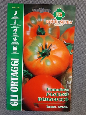 BUSTA ORTO POMODORO PANTANO ROMANESCO RS
