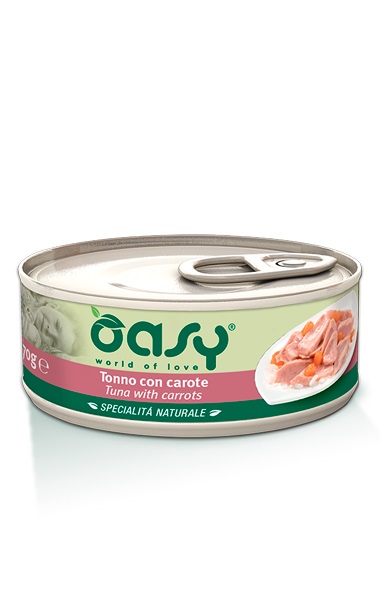 WET CAT TONNO CON CAROTE  LATTINA 70 OASY