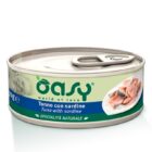 WET CAT TONNO CON SARDINE  LATTINA 70 OASY
