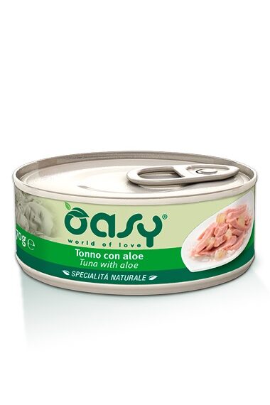 WET CAT TONNO CON ALOE  LATTINA 70 OASY