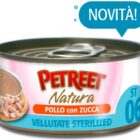 SA43 NATURA VELLUTATE STERILIZED POLLO ZUCCA G70 PETREET