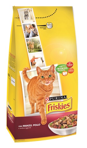 FRISKIES CROCCHETTE GATTO KG 2 MANZO,POLLO,VERDURE