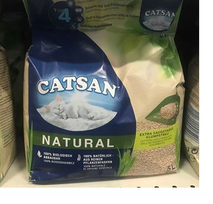 CATSAN LETTIERA NATURAL LT.5