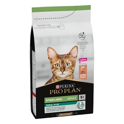 PRO PLAN STERILISED RENAL CAT SALMONE KG. 1,5 PURINA