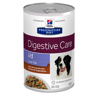 PD CANE I/D LOW FAT POLLO E VERDURE 354 GR
